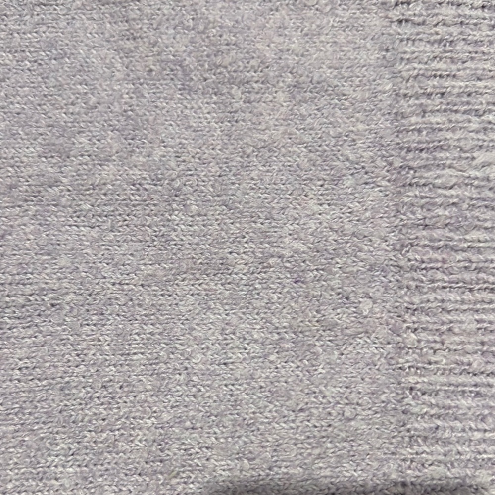 Lavender Ruffle Knit Sweater - Picture 5 of 5